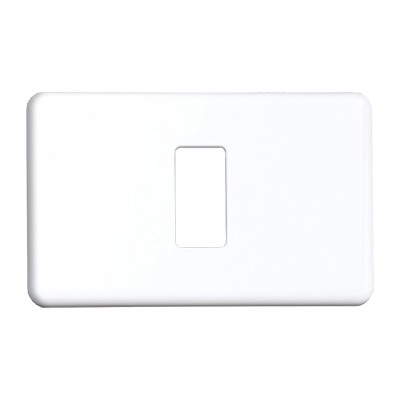 BL COPRINTERRUTTORE PLASTICA 1P BIANCO 2 PZ*