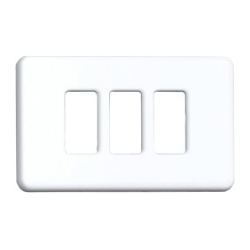 BL COPRINTERRUTTORE PLASTICA 3P BIANCO 2 PZ*