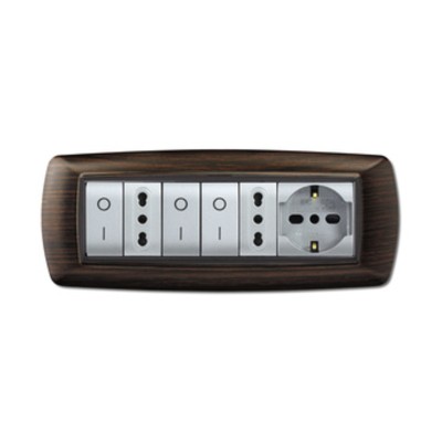 PLACCA LIFE LIVING PLAST WENGE 7P