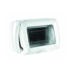 PLACCA LIFE BOX SYSTEM P/ESTERNO IP55 BIANCO 3P