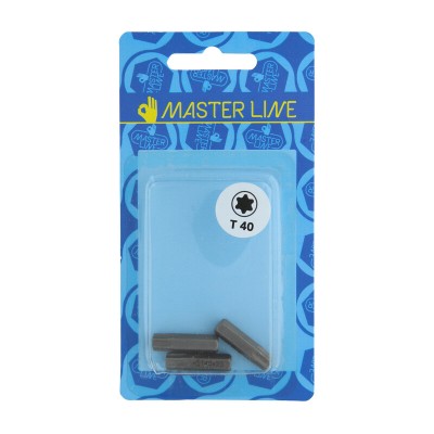 BL INSERTO TORX 25 MM T10 M 3,0 3 PZ