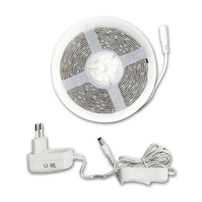 KIT STRIP LED 12W 5 M IP54 CALDA