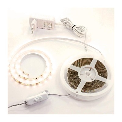 KIT STRIP LED 7,2W 3 M IP54 CALDA