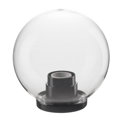 GLOBO TRASPARENTE D 20 CM C/BASE E27