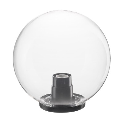 GLOBO TRASPARENTE D 30 CM C/BASE E27