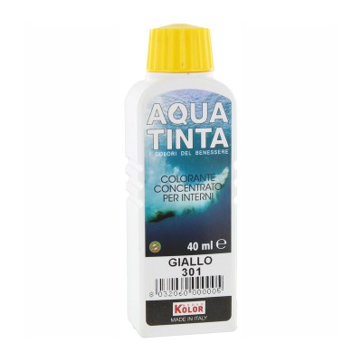 AQUATINTA PER INTERNI 40 ML GIALLO 301