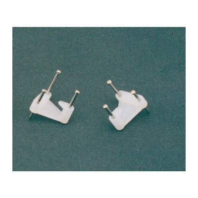 SC GANCIO P/QUADRO NYLON A 3 PUNTE 10 PZ*