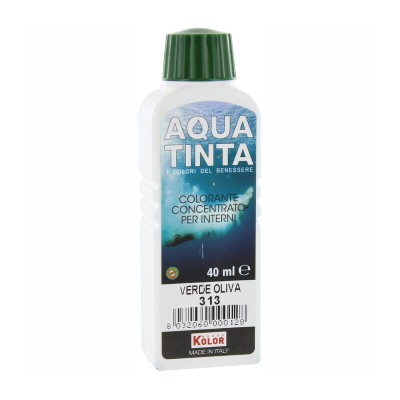 AQUATINTA PER INTERNI 40 ML VERDE OLIVA 313