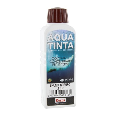 AQUATINTA PER INTERNI 40 ML BRUNO INTENSO 314