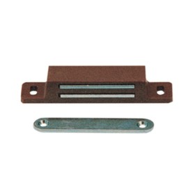 CHIUSURA MAGNETICA GIGANTE 87X18 MM MARRONE**