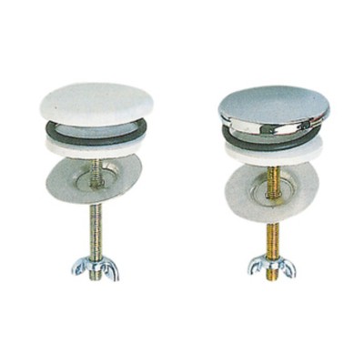 BL TAPPO COPRIFORO OTTONE CROMATO 2 PZ*