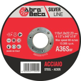 ABRABETA DISCO P/FERRO D 115X1,0 MM