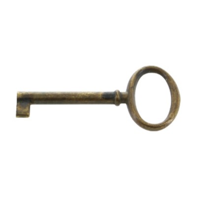 BL CHIAVE PER MOBILI 33706 MM OTTONE ANTICATO