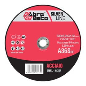 ABRABETA DISCO P/FERRO D 230X2,0 MM