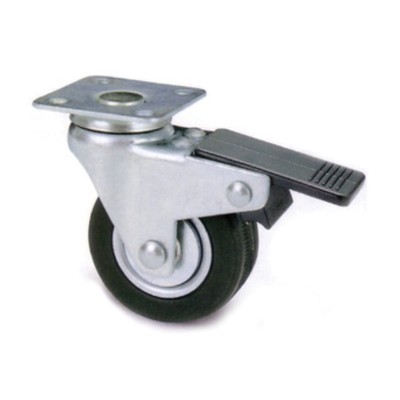 RUOTA MOBILE D 40 MM 160 BIS PIASTRA C/FRENO