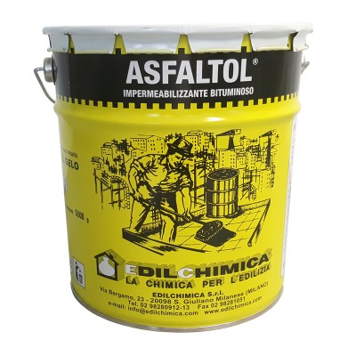ASFALTO A FREDDO ASFALTOL DA 6,0 KG IMPERMEABILIZ