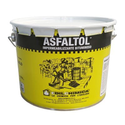 ASFALTO A FREDDO ASFALTOL DA 3,0 KG IMPERMEABILIZ