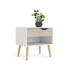 KIT COMODINO 1 CASSETTO 50X39X49 CM OSLO