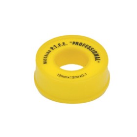 NASTRO TEFLON GAS DA 12X0,1 MM ROTOLO DA 12 M*