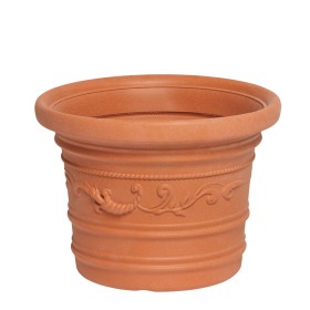 VASO IN PLASTICA FESTONATO D 35XH26 CM PRESTIGE