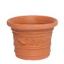 VASO IN PLASTICA FESTONATO D 35XH26 CM PRESTIGE
