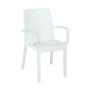 POLTRONA RESINA INDIANA 57X59XH86 CM BIANCO