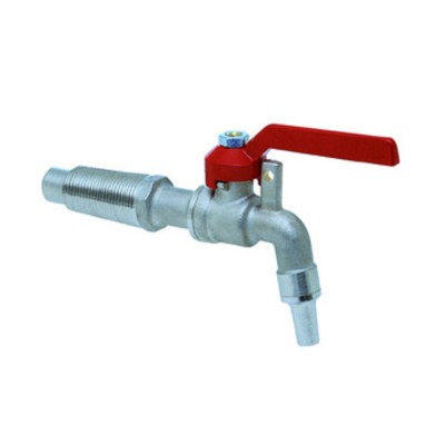 RUBINETTO PER BOTTI A SFERA C/PORTALUC N. 6 D 16 MM*