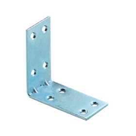 BL PIASTRINA AD ANGOLO 8 FORI 50X2X50 MM 4 PZ*