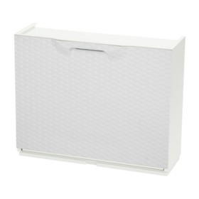 SCARPIERA MODULARE 51X17,3XH41 CM EFF RATTAN BCO
