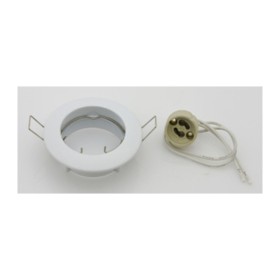 FARETTO INCASSO ORIENTAB P/LED GU10 BIANCO