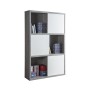 PRATICO LIBRERIA 35,5X120XH194,5 CM CEMENTO