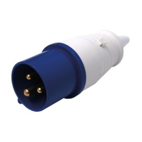 SPINA INDUSTRIALE 16A 2P+T 220V IP44 FIG.1