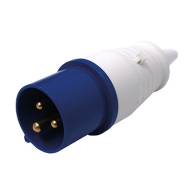 SPINA INDUSTRIALE 16A 2P+T 220V IP44 FIG.1