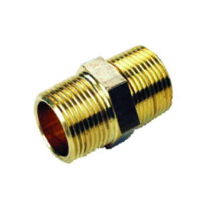 IDRAULICA - VITE DOPPIA 280 OTTONE GIALLO D 3/8