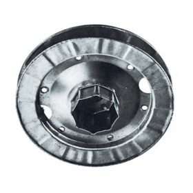 PULEGGIA C/CALOTTA ACC D 180 MM P/RULLO OTTAG