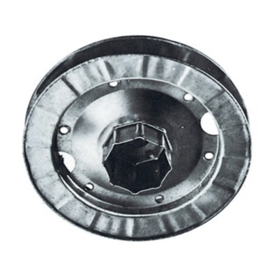 PULEGGIA C/CALOTTA ACC D 180 MM P/RULLO OTTAG