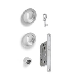 KIT PORTA SCORR NICCHIA D 48 MM F CHIAVE CRO SAT