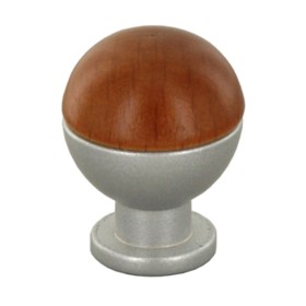 POMOLO SFERICO LEGNO OTT 735B D 18 MM CILIEGIO