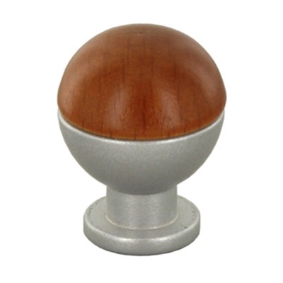 POMOLO SFERICO LEGNO OTT 735B D 18 MM CILIEGIO