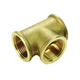 IDRAULICA - TEE 130 OTTONE GIALLO D 3/8