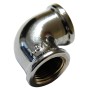 IDRAULICA - GOMITO FF 90 OTTONE CROMATO D 1/2