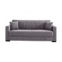 DIVANO PRONTOLETTO NORA 3STR GRIGIO