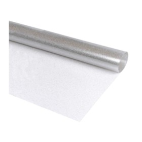 TOVAGLIATO GLITTER ARGENTO H 140 CM