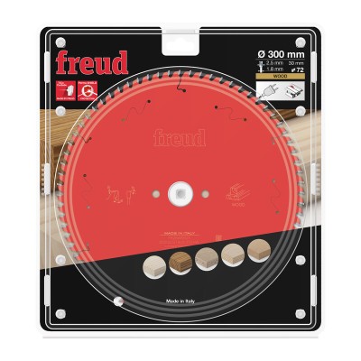 DISCO WIDIA PER LEGNO D 300 MM FORO 30 DENTI 72