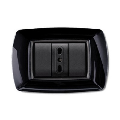 PLACCA LIFE LIVING PLAST NERO 3P