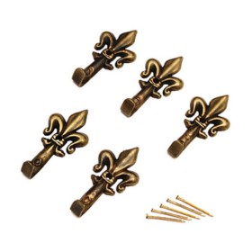 BL GANCIO P/QUADRO GIGLIO 36 MM BRON N. 1 5 PZ*