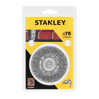PIRANHA STANLEY STA36000 (X36000) SPAZZOLA ACCIAIO D.75