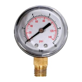 MANOMETRO P/ELETTROPOMPE RADIALE D 50 MM 1/4*