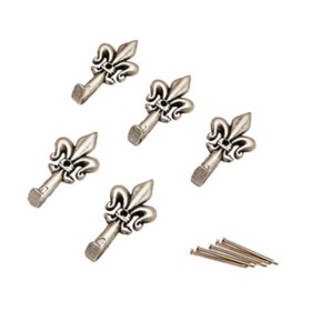 BL GANCIO P/QUADRO GIGLIO 32 MM ARGEN N. 0 5 PZ*