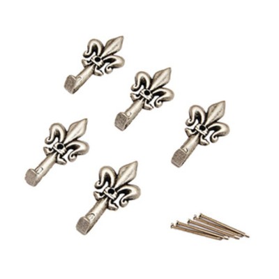 BL GANCIO P/QUADRO GIGLIO 32 MM ARGEN N. 0 5 PZ*